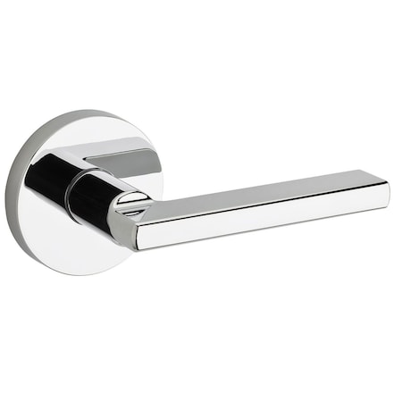 Kwikset Dummy Interior Halifax Lever Trim with Round Rose New Chassis Bright Chrome Finish 973HFLRDT-26